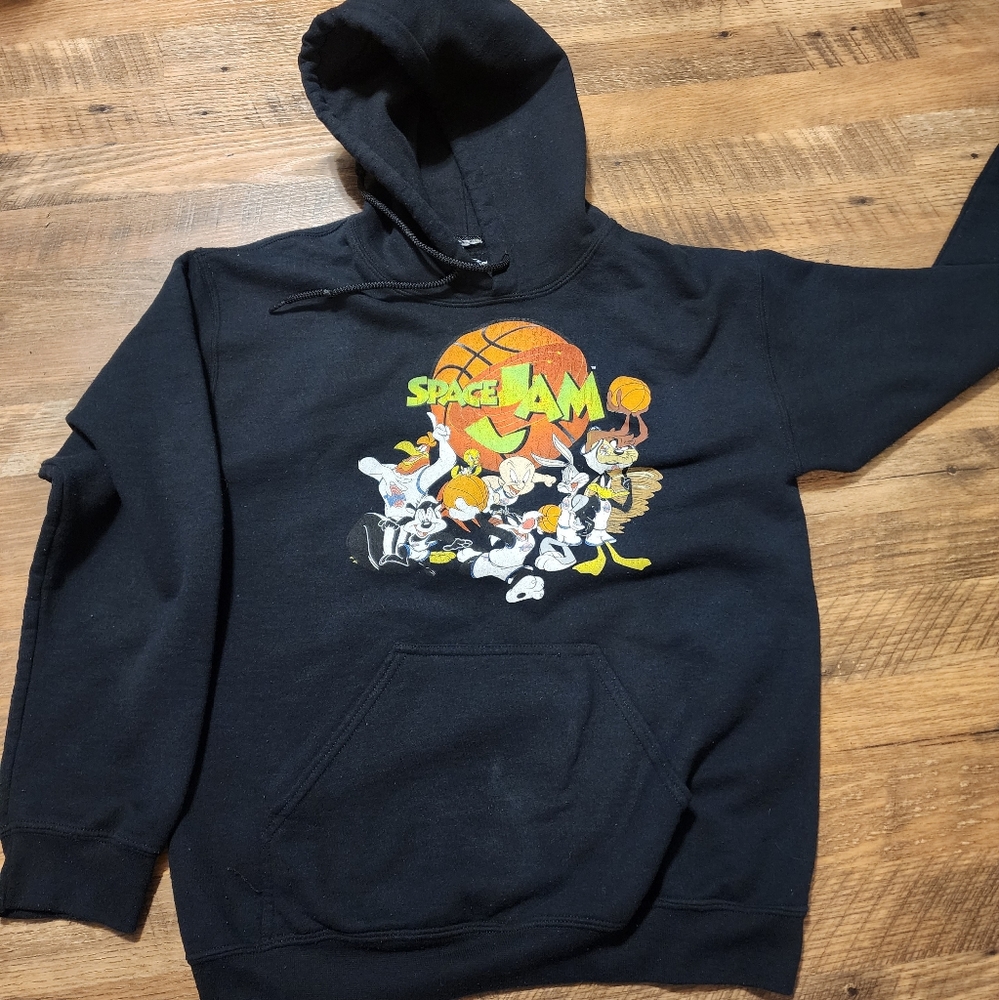 Space Jam hoodie jacket small